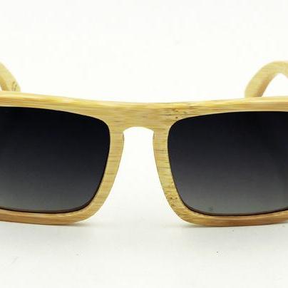 Retro Bamboo Sunglasses Uv400 Polarized Glasses