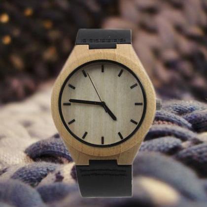 Wooden Bamboo Watch The Latest Fashion Watches..