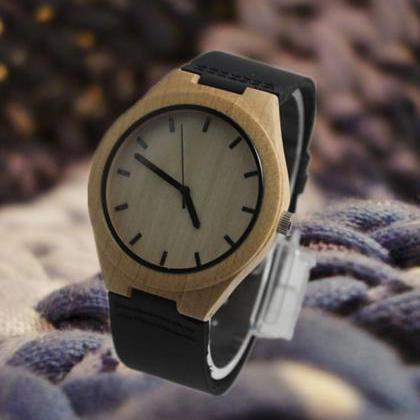 Wooden Bamboo Watch The Latest Fashion Watches..