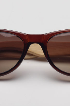 Classic Eyeglass Frame Fashion Handmade Natural Bamboo Leg Sunglasses UV400