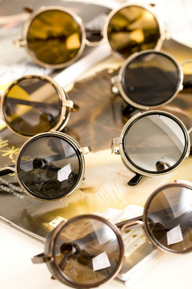 Pc Classic Sun Glasses Resin Frame Handmade Natural Bamboo Leg Sunglasses Uv400